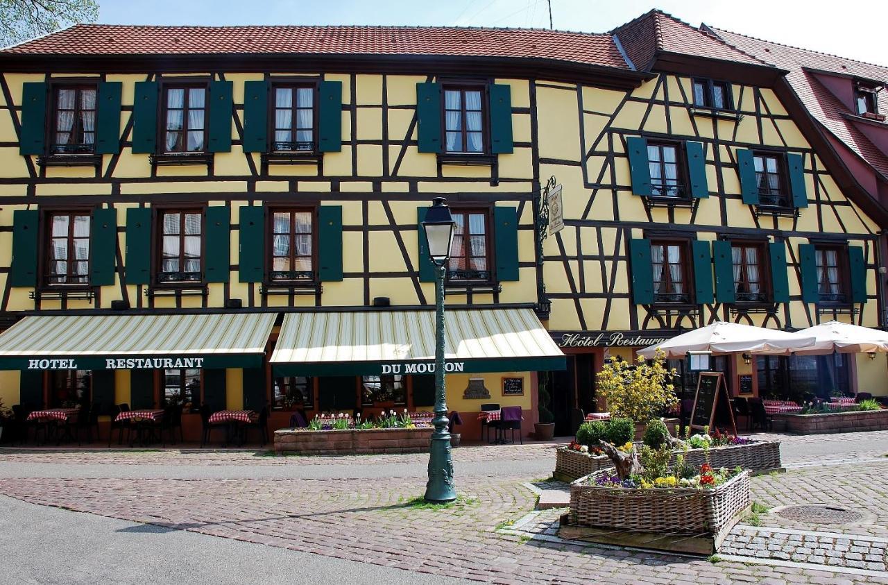 Logis Hotel-Restaurant Du Mouton Рибовиль Экстерьер фото
