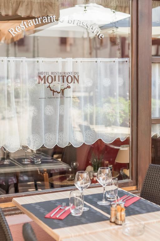 Logis Hotel-Restaurant Du Mouton Рибовиль Экстерьер фото
