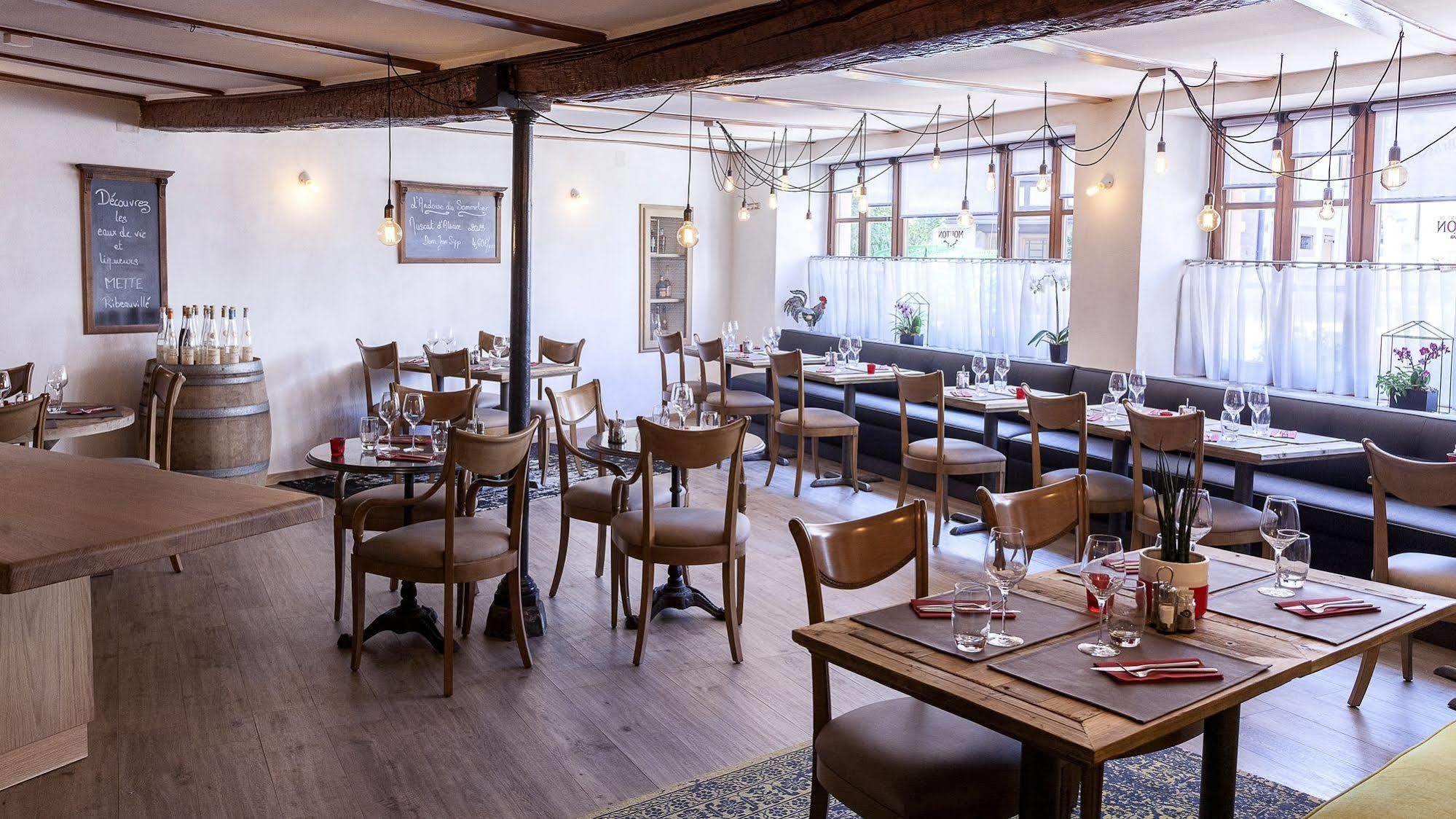 Logis Hotel-Restaurant Du Mouton Рибовиль Экстерьер фото