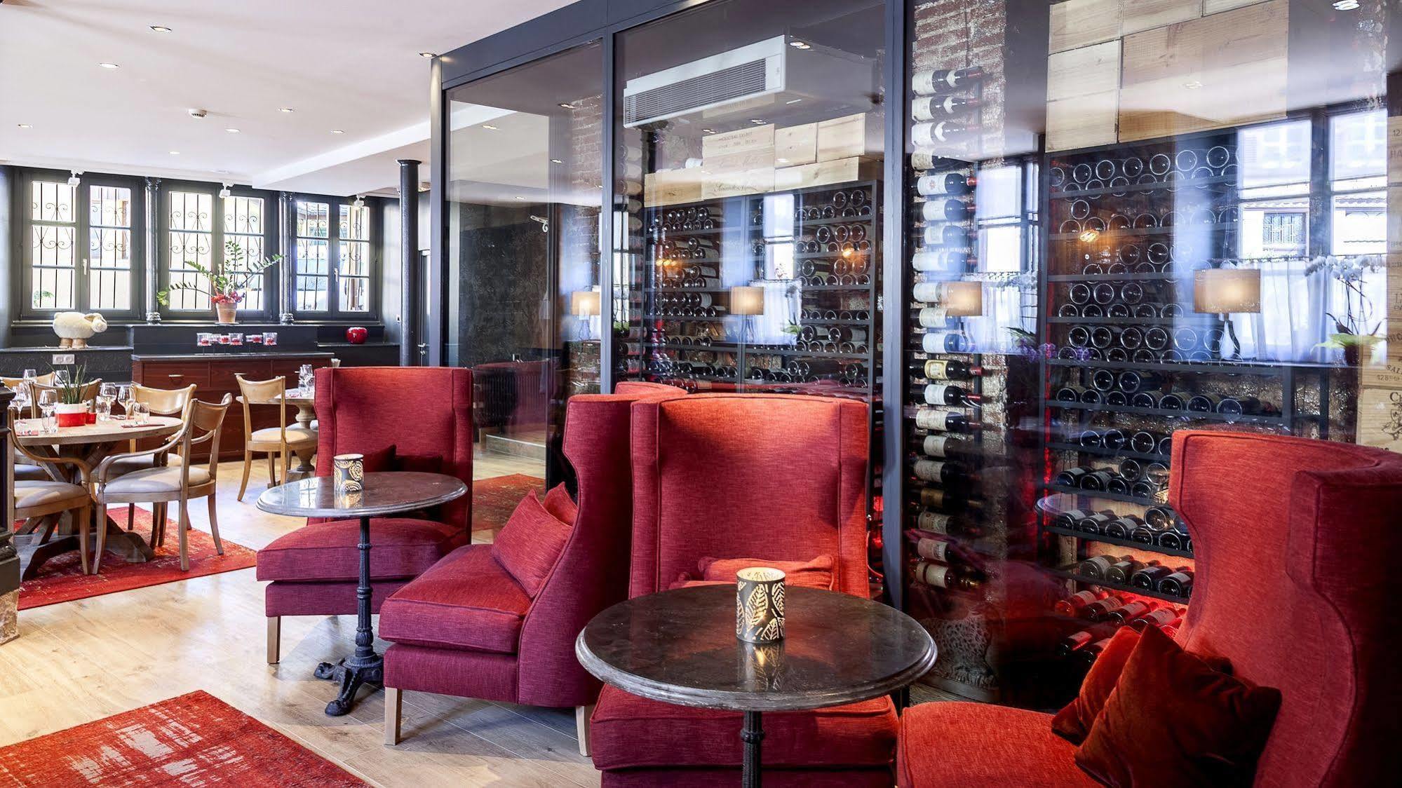 Logis Hotel-Restaurant Du Mouton Рибовиль Экстерьер фото